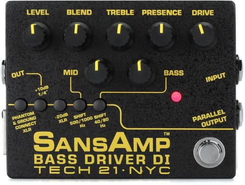 Tech sansamp bass driver - 21, di