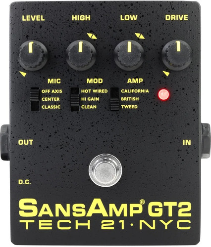 Tech sansamp gt2 tube - tech, amp