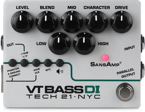Tech sansamp bass di - 21,
